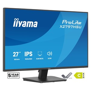 iiyama ProLite X2797HSU-B1 computer monitor 68.6 cm (27) 1920 x 1080 pixels Full HD LED Black