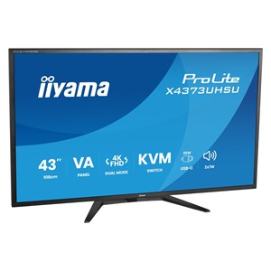 iiyama ProLite X4373UHSU-B2 computer monitor 108 cm (42.5) 3840 x 2160 pixels 4K Ultra HD LED Black