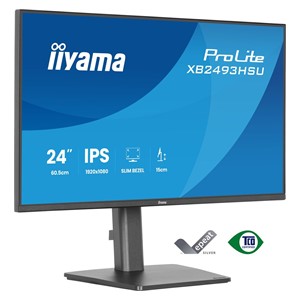 iiyama ProLite XB2493HSU-B1 computer monitor 60.5 cm (23.8) 1920 x 1080 pixels Full HD LED Black