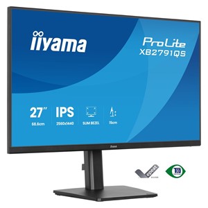 iiyama ProLite XB2791QS-B1 computer monitor 68.6 cm (27) 2560 x 1440 pixels Quad HD LED Black