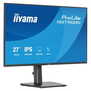 iiyama ProLite XB2796QSC-B1 computer monitor 68.6 cm (27) 2560 x 1440 pixels Quad HD LED Black