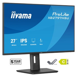 iiyama ProLite XB2797HSU-B1 computer monitor 68.6 cm (27) 1920 x 1080 pixels Full HD LED Black
