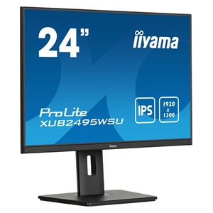 iiyama ProLite XUB2495WSU-B7 computer monitor 61.2 cm (24.1) 1920 x 1200 pixels WUXGA LED Black