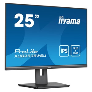 iiyama ProLite XUB2595WSU-B5 computer monitor 63.5 cm (25) 1920 x 1200 pixels WUXGA LED Black