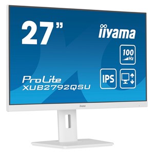 iiyama ProLite XUB2792QSU-W6 computer monitor 68.6 cm (27) 2560 x 1440 pixels Quad HD LED White
