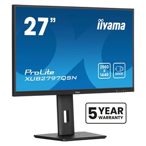 iiyama ProLite XUB2797QSN-B2 computer monitor 68.6 cm (27) 2560 x 1440 pixels Quad HD LED Black