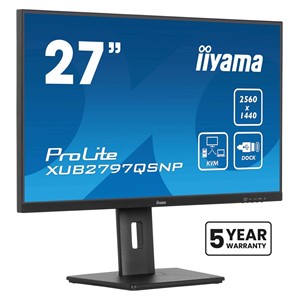iiyama ProLite XUB2797QSNP-B1 computer monitor 68.6 cm (27) 2560 x 1440 pixels Wide Quad HD LED Black