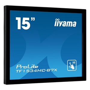 iiyama TF1534MC-B7X computer monitor 38.1 cm (15) 1024 x 768 pixels XGA LED Touchscreen Multi-user Black