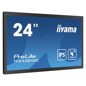 iiyama TF2438MSC-B1 computer monitor 60.5 cm (23.8) 1920 x 1080 pixels Full HD LED Touchscreen Black