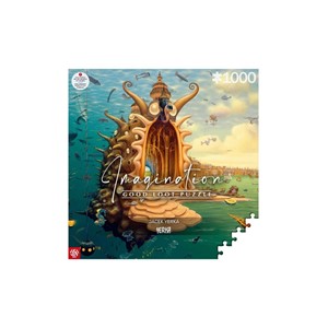 Imagination Puzzle: Jacek Yerka Port /Harbor 1000 elements