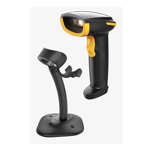 Inateck BCST-35 Handheld bar code reader 2D CMOS Black, Yellow