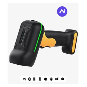 Inateck BCST-61 Handheld bar code reader 1D CMOS Black, Yellow
