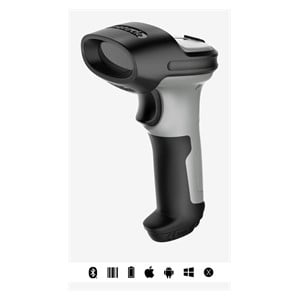 Inateck BCST-70 Handheld bar code reader 1D Laser Black, Grey