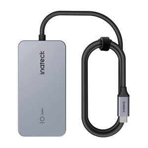 Inateck HB2027 USB 3.2 Gen 2 (3.1 Gen 2) Type-C 10000 Mbit /s Grey