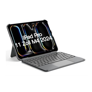Inateck KB04122-11 QWERTZ Bluetooth Grey