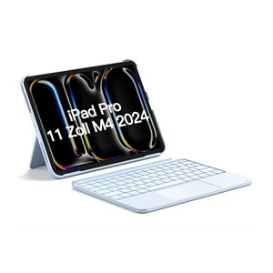 Inateck KB04122 QWERTZ Bluetooth Blue
