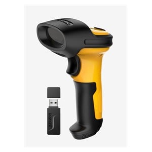 Inateck P6 Handheld bar code reader 1D Laser Black, Yellow
