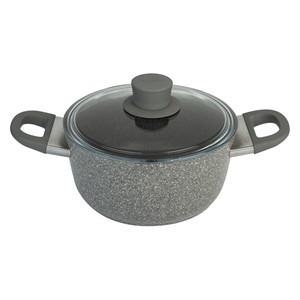 Induction granite pot with lid Ballarini Murano - 4.8 ltr