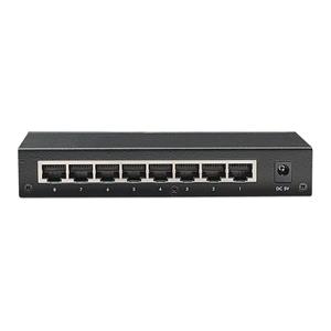 Intellinet 8-Port Fast Ethernet Office Switch, Desktop Size, Metal, IEEE 802.3az (Energy Efficient Ethernet), Box 7