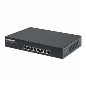 Intellinet 8-Port Gigabit Ethernet PoE+ Switch, 8 x PoE ports, IEEE 802.3at/af Power-over-Ethernet (PoE+/PoE), Endspan, Desktop, Box 2