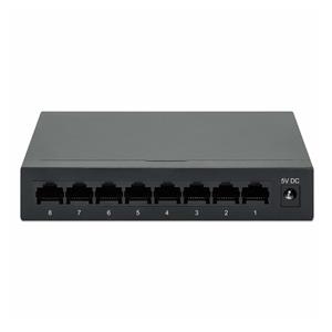 Intellinet 8-Port Gigabit Ethernet Switch, Metal, Box 5