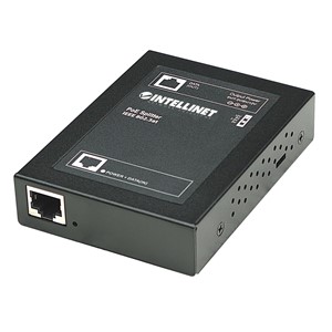 Intellinet Power over Ethernet (PoE+) Splitter, IEEE802.3at, 5, 7.5, 9 or 12 V DC output voltage