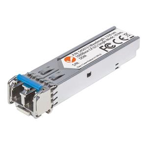 Intellinet Transceiver Module Optical, Gigabit Fiber SFP, 1000Base-Lx (LC) Single-Mode Port, 10km, MSA Compliant, Equivalent to Cisco GLC-LH-SM, Fibre, Three Year Warranty 2