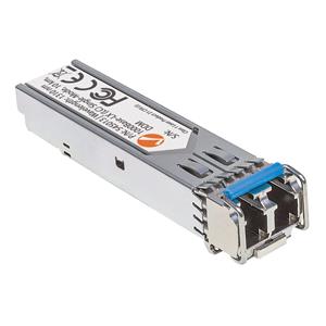 Intellinet Transceiver Module Optical, Gigabit Fiber SFP, 1000Base-Lx (LC) Single-Mode Port, 10km, MSA Compliant, Equivalent to Cisco GLC-LH-SM, Fibre, Three Year Warranty 3