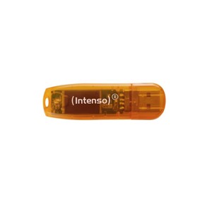 Intenso 64GB Rainbow Line USB 2.0 flash drive - Orange