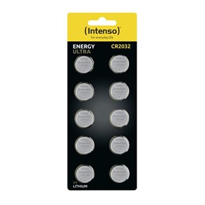 Intenso CR2032 battery, 3V, 10 pieces