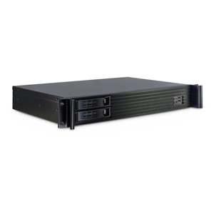 Inter-Tech 1.5U-1528L Rack Black