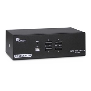 Inter-Tech AS-42HA HDMI KVM switch Black