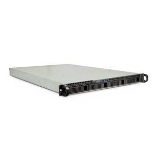 Inter-Tech IPC 1U-1404 Rack Black, Stainless steel