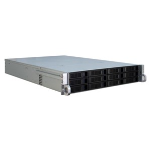 Inter-Tech IPC 2U-2412 Rack Black, Silver