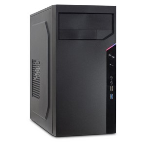Inter-Tech IT-6505 Retro Micro Tower Black
