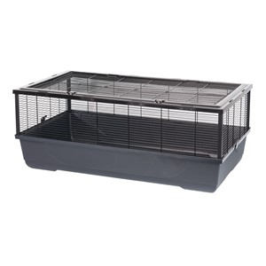 INTER-ZOO Bernie black - cage for rodents - 100 x 54 x 39cm