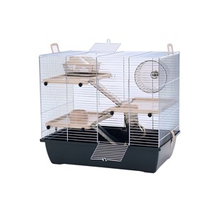 INTER-ZOO Pinky 3 Zinc Black - cage for a hamster