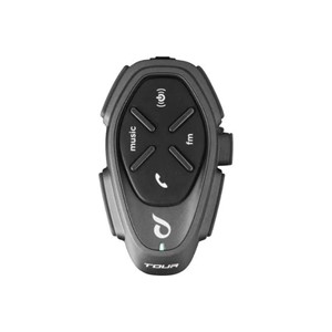 Interphone TOUR HD Motorbike intercom 1500 m Black