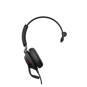 Jabra Evolve2 40 SE Headset Wired Head-band Calls /Music USB Type-C /USB Type-A Black