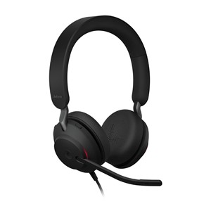 Jabra Evolve2 40 SE Headset Wired Head-band Calls /Music USB Type-C /USB Type-A Black