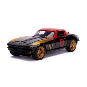 Jada Toys Marvel Black Widow 1966 Chevy 1:24