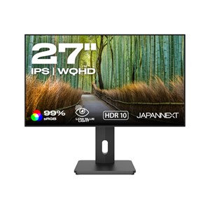 JAPANNEXT JN-27IPS4FLWQHDR-HSP computer monitor 68.6 cm (27) 2560 x 1440 pixels Wide Quad HD LCD Black