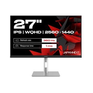 JAPANNEXT JN-I270WQHD300F-HSP computer monitor 68.6 cm (27) 2560 x 1440 pixels Wide Quad HD LED Grey