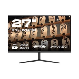 JAPANNEXT JN-IPS27WQHDR-C65W computer monitor 68.6 cm (27) 2560 x 1440 pixels Wide Quad HD LCD Black