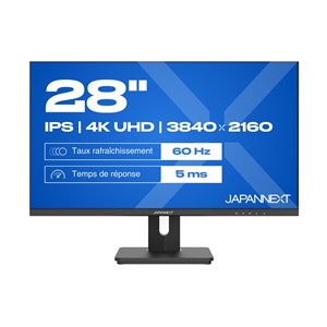 JAPANNEXT JN-IPS280UHD60F-C65W-HSP computer monitor 71.1 cm (28) 3840 x 2160 pixels 4K Ultra HD LCD Black