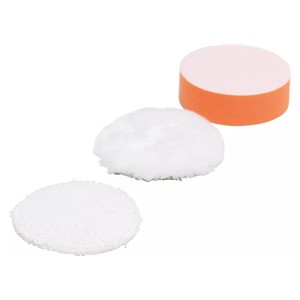 BGS Jastučići za poliranje | Ø 80 mm | 3-dijelni | za BGS 9259