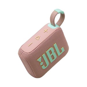 JBL GO 4 Bluetooth Portable Speaker, Pink