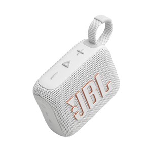 JBL GO 4 Bluetooth Portable Speaker, White