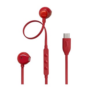 JBL USB-C wired headphones Tune 305C, red