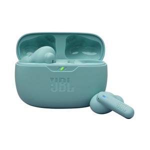 JBL Vibe Beam 2 wireless headphones with microphone, blue
